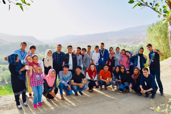 Ata (Afghanistan / Class of 2017) summer school group picture in Bamiyan, Afghanistan