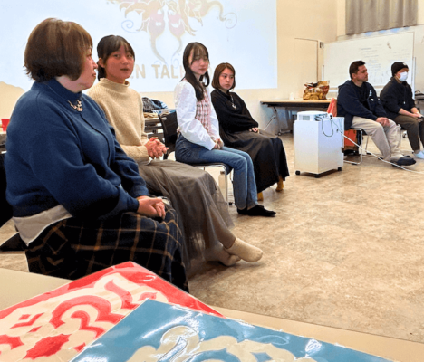 Ainu workshop at UWC ISAK Japan in November 2022