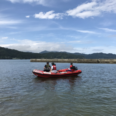 Atlantic Pacific Life boat in Kamaishi