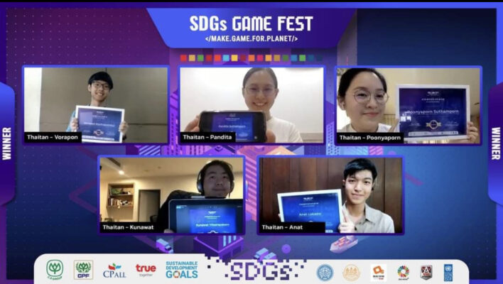 UWC ISAK Japan Thai alumni win the THAI SDG game festival