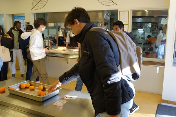 Snack time at UWC ISAK Japan