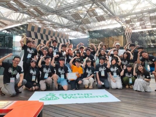 Startup Weekend in Nagaoka group picture 