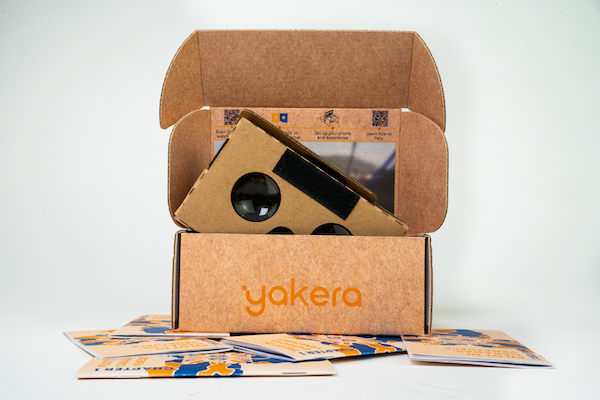 Mafer (Venezuela / Class of 2019) VR box for Yakera